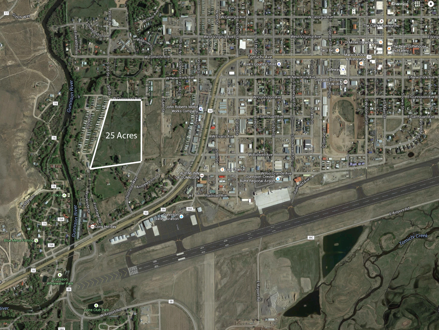 WestGunnison25acre Rocky Mountain Commercial Real Estate