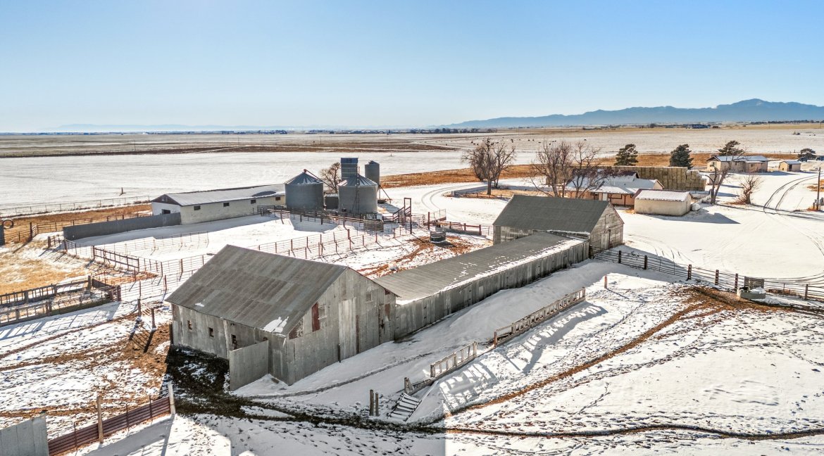 JEB Ranch outbuildings