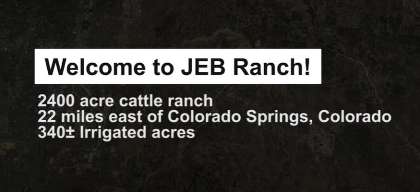 JEB RANCH: Premier Ranch & Development Opportunity Near Colorado Springs
