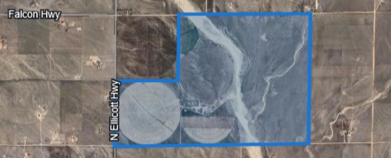 GE Map North 800 with roads labeled