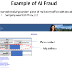 random mail ai fraud