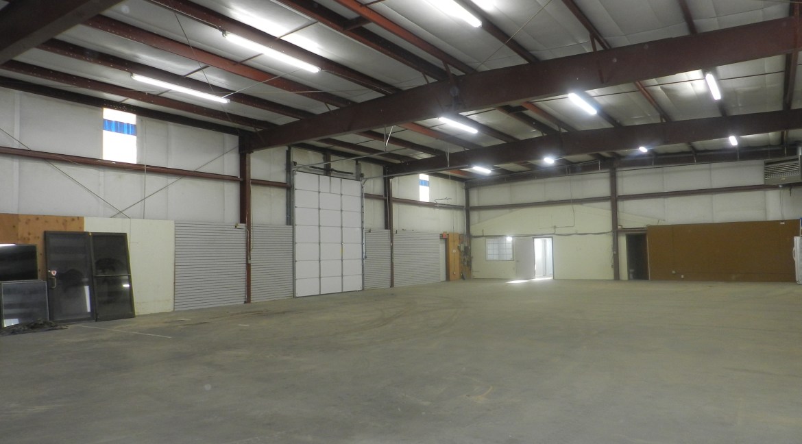 Warehouse, attached office