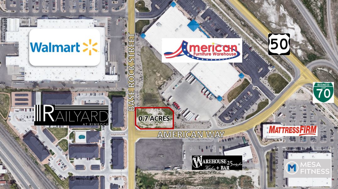 Development Lot in Busy Plaza